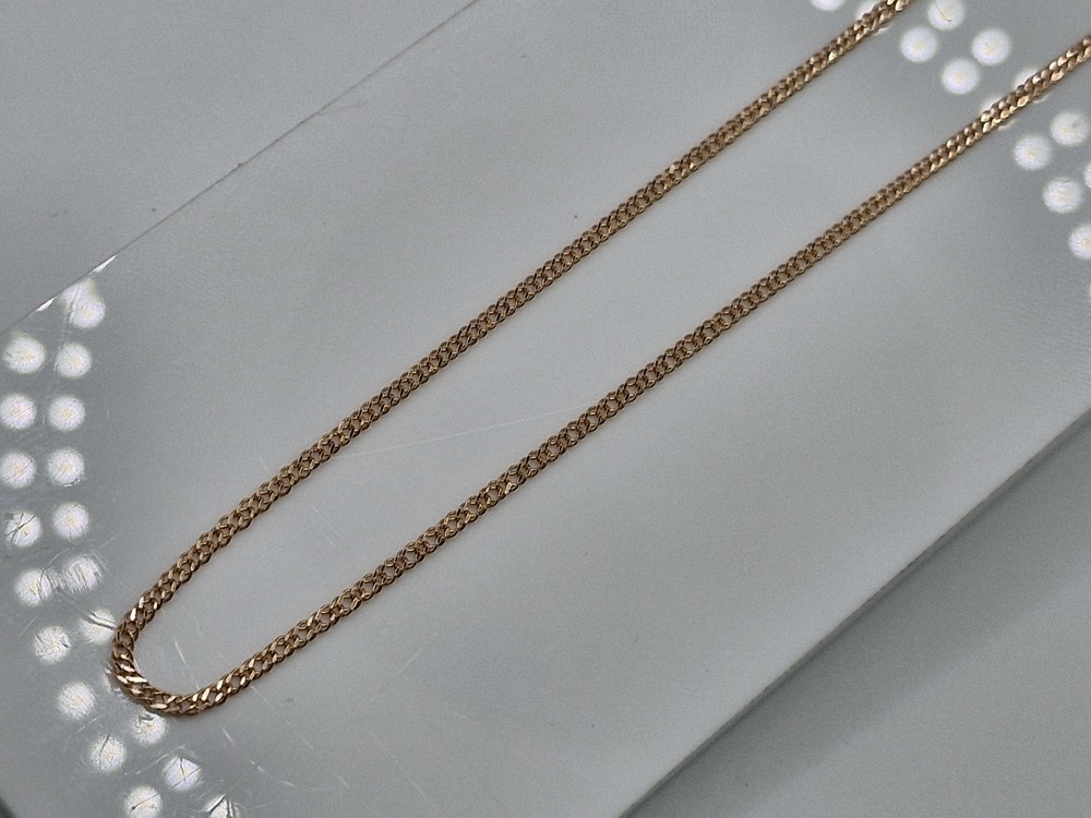 ЦЕПЬ ПОЛНОВЕСНАЯ Ромб двойной (Au 585)