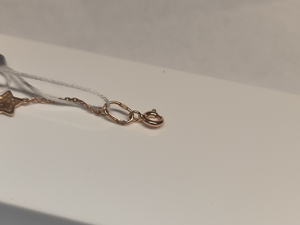 Б585 БРАСЛЕТ С КАМНЯМИ (Au 585)