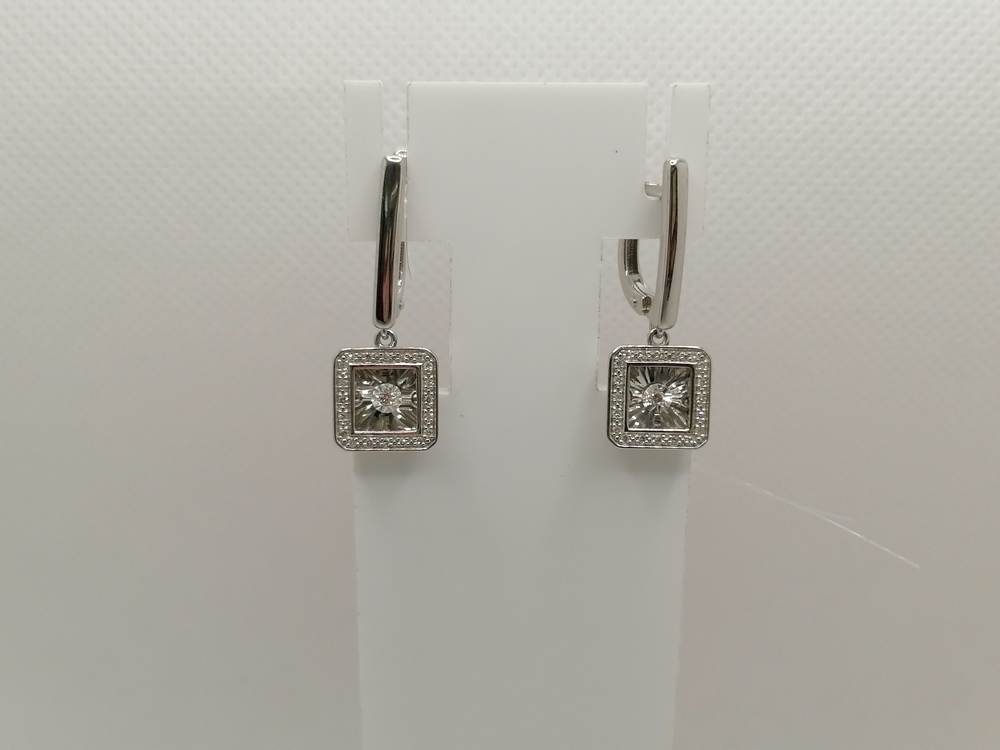 СЕРЬГИ БРИЛЛИАНТ (Au 585)