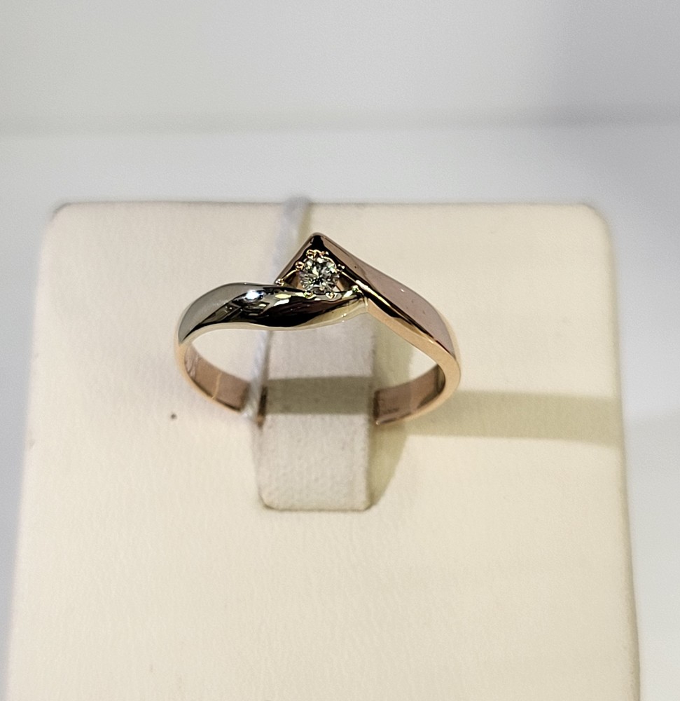 КОЛЬЦО БРИЛЛИАНТ Au 585