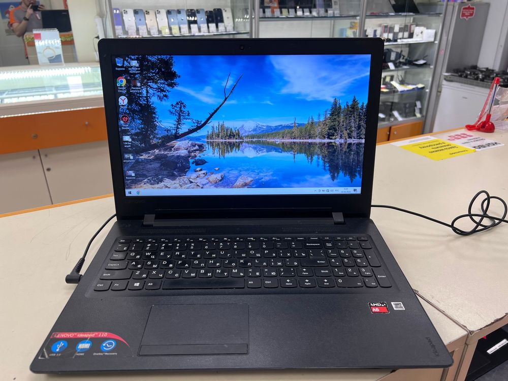 Ноутбук Lenovo 110-15ACL; A6-7310, Radeon R5 M430, 4 Гб, Нет, 500 Гб