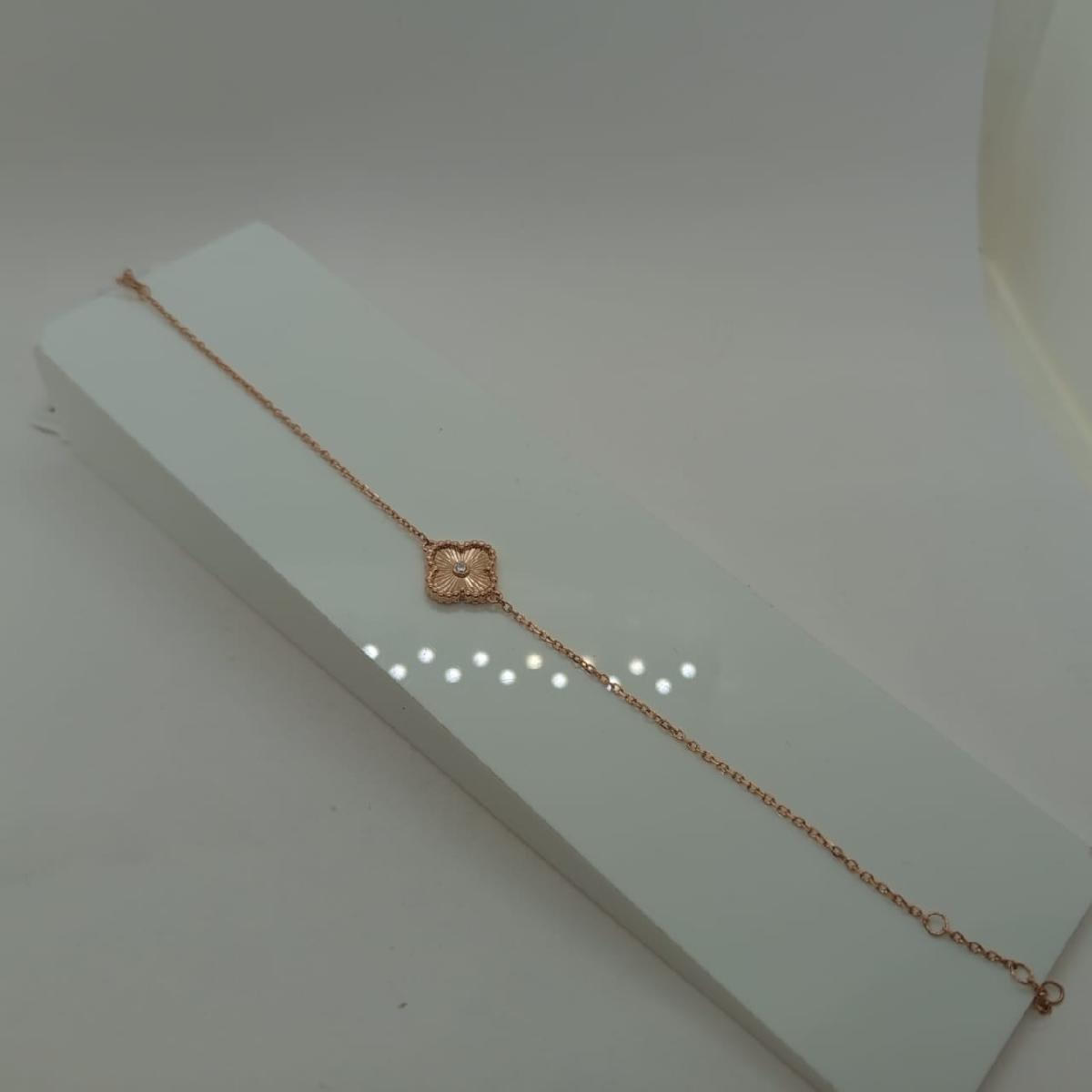 БРАСЛЕТ ФАНТАЗИЯ с камнем (Au 585)