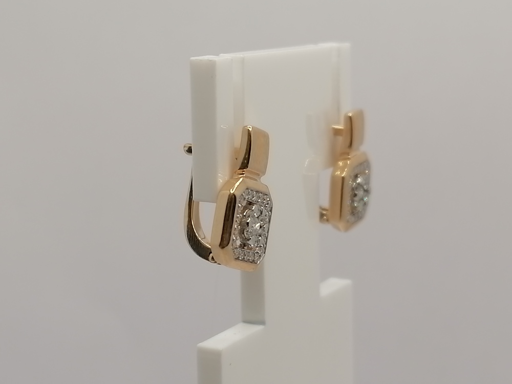 СЕРЬГИ БРИЛЛИАНТ (Au 585)