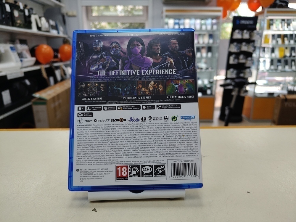 Игра Playstation 5 Mortal Kombat 11 Ultimate