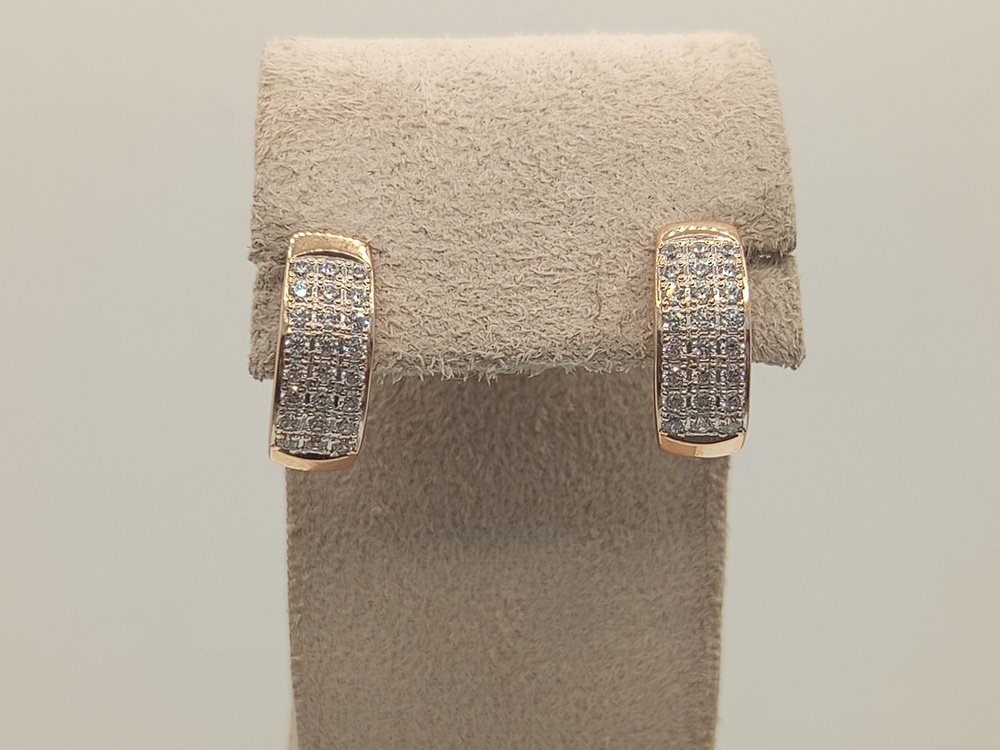 СЕРЬГИ С КАМНЯМИ (Au 585)