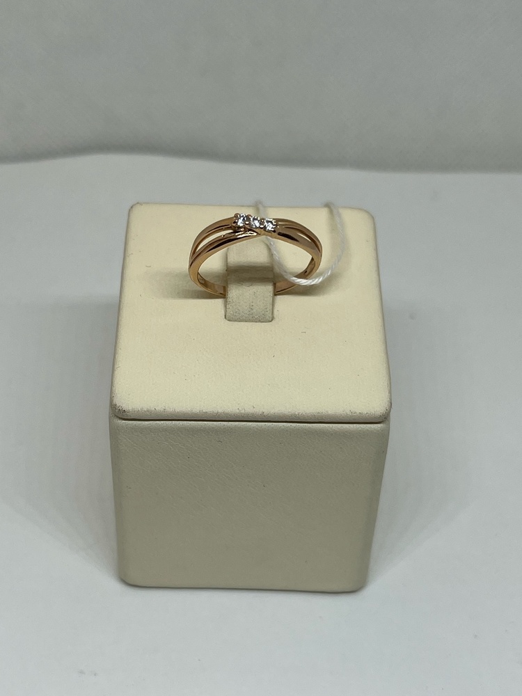 КОЛКМИ585 КОЛЬЦО С КАМНЯМИ (Au 585)
