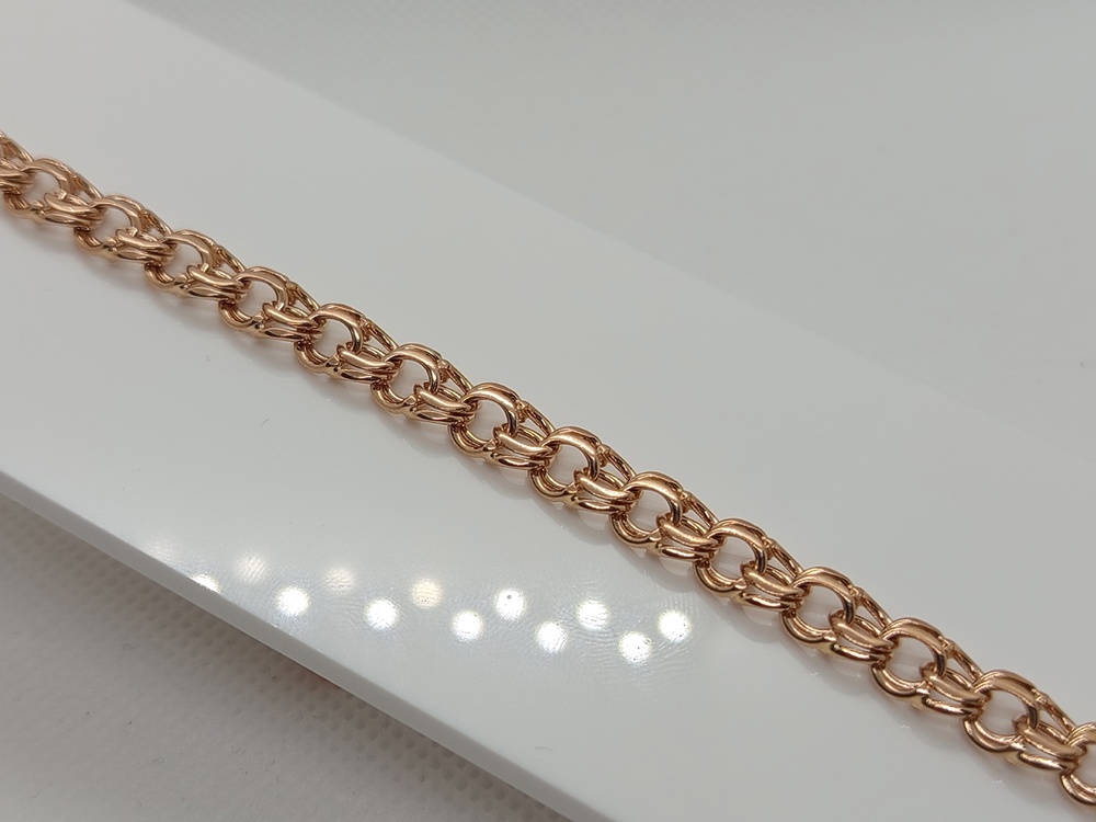 БРАСЛЕТ ПОЛНОВЕСНЫЙ Бисмарк (Au 585)