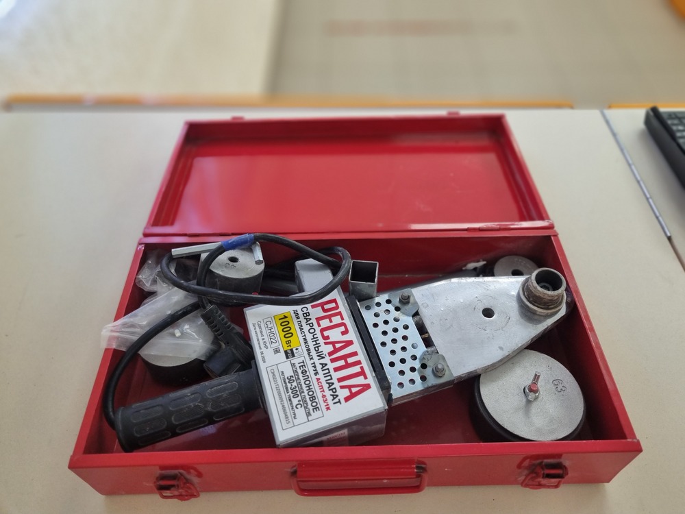 Паяльник полипропилена Ресанта АСПТ-63/1К