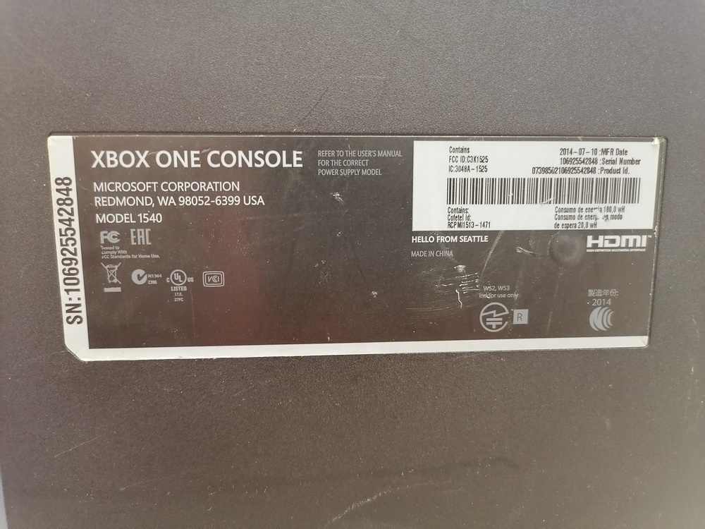 Игровая приставка Xbox One 500Gb