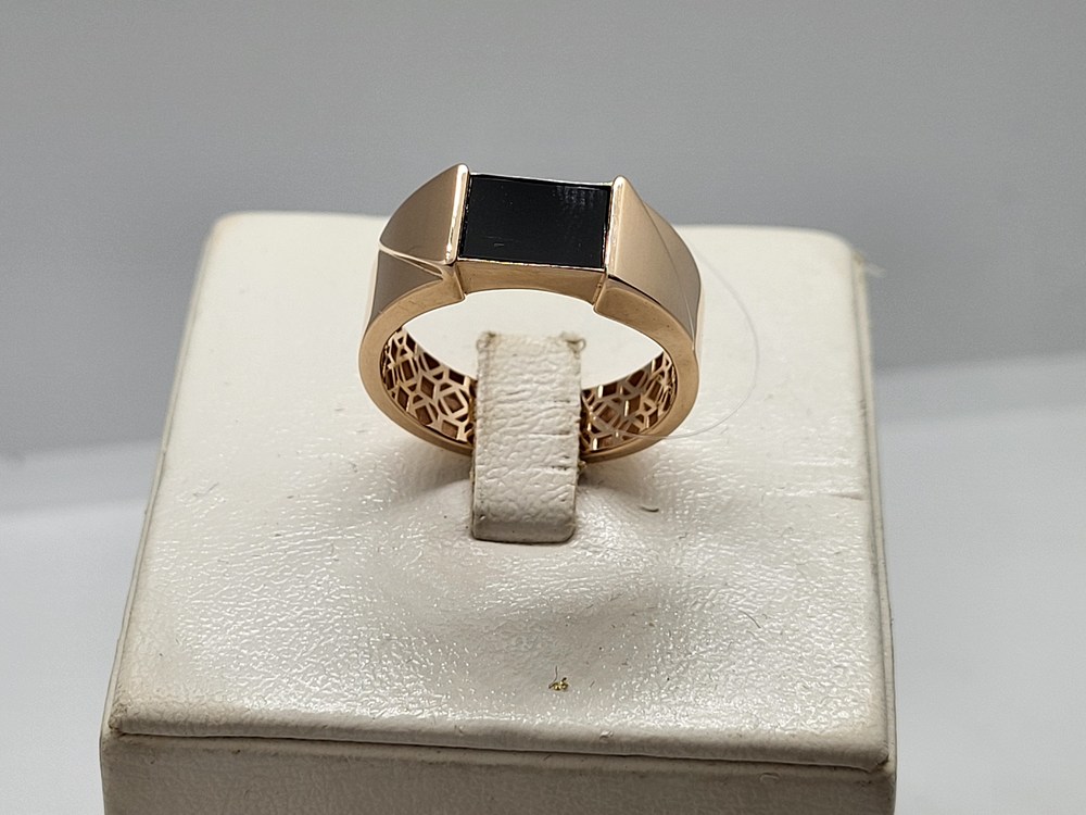 КОЛЬЦО ПЕЧАТКА с камнем (Au 585)