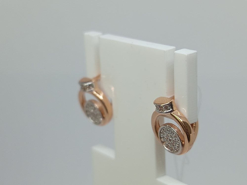 СЕРЬГИ С КАМНЯМИ (Au 585)