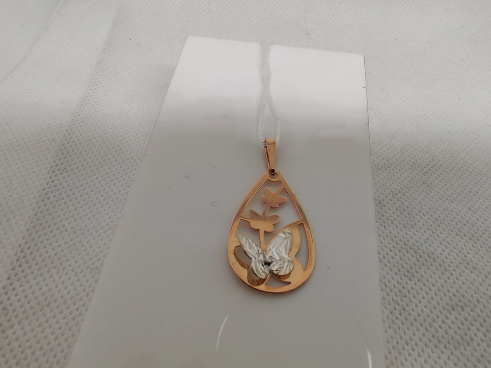 ПОДВЕСКА БЕЗ КАМНЯ Au 585