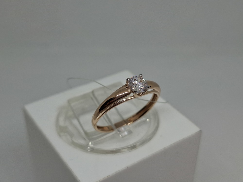 КОЛЬЦО С КАМНЕМ (Au 585)