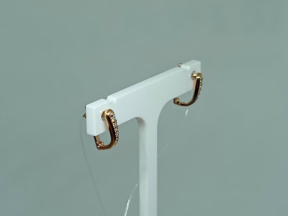 СЕРЬГИ С КАМНЯМИ (Au 585)