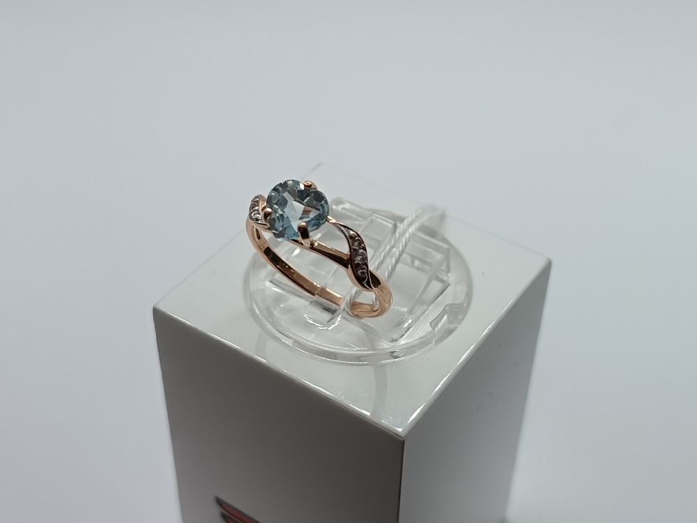КОЛКМИ585 КОЛЬЦО С КАМНЯМИ (Au 585)