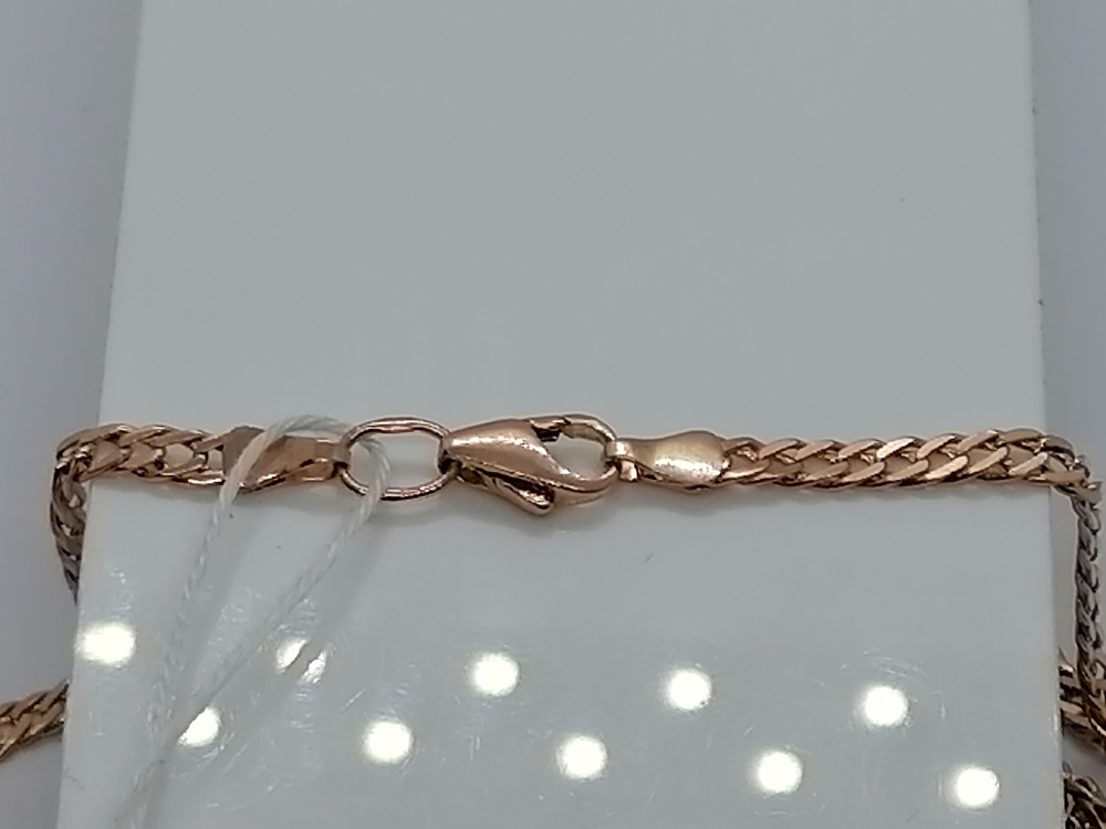 ЦЛР2585 ЦЕПЬ ПОЛНОВЕСНАЯ Ромб двойной (Au 585)