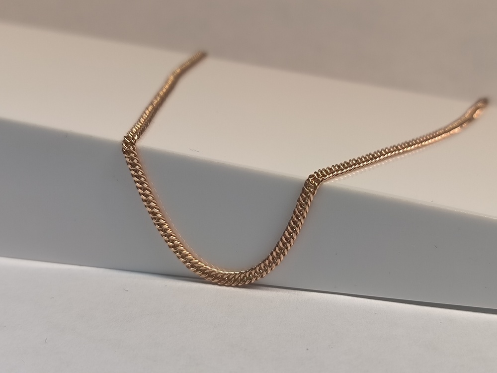 БРАСЛЕТ ПУСТОТЕЛЫЙ Панцирное Au 585