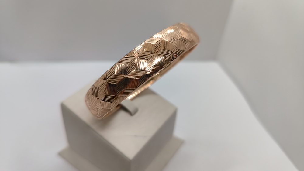 БРАСЛЕТ ЖЕСТКИЙ без камня (Au 585)