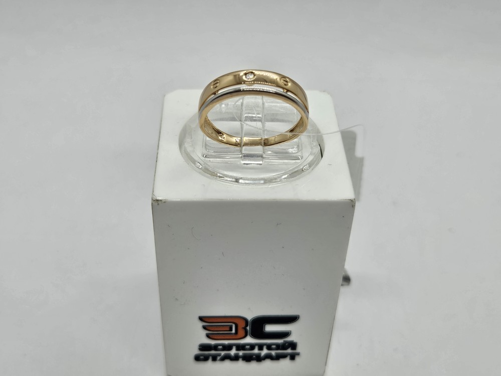 КОЛЬЦО С КАМНЕМ (Au 585)