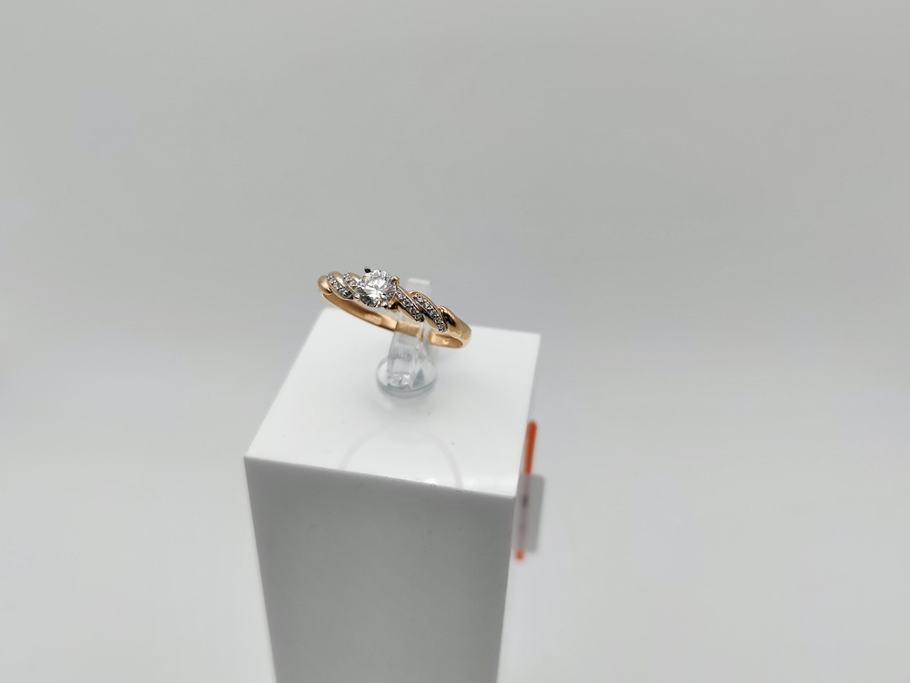 КОЛКМИ375 КОЛЬЦО С КАМНЯМИ (Au 375)