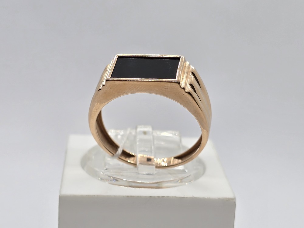 ПЕЧАТКА С КАМНЕМ (Au 585)