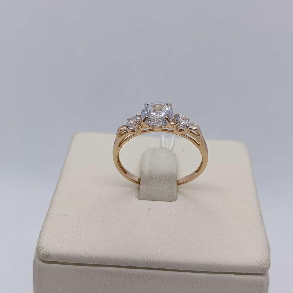 КОЛКМИ585 КОЛЬЦО С КАМНЯМИ (Au 585)