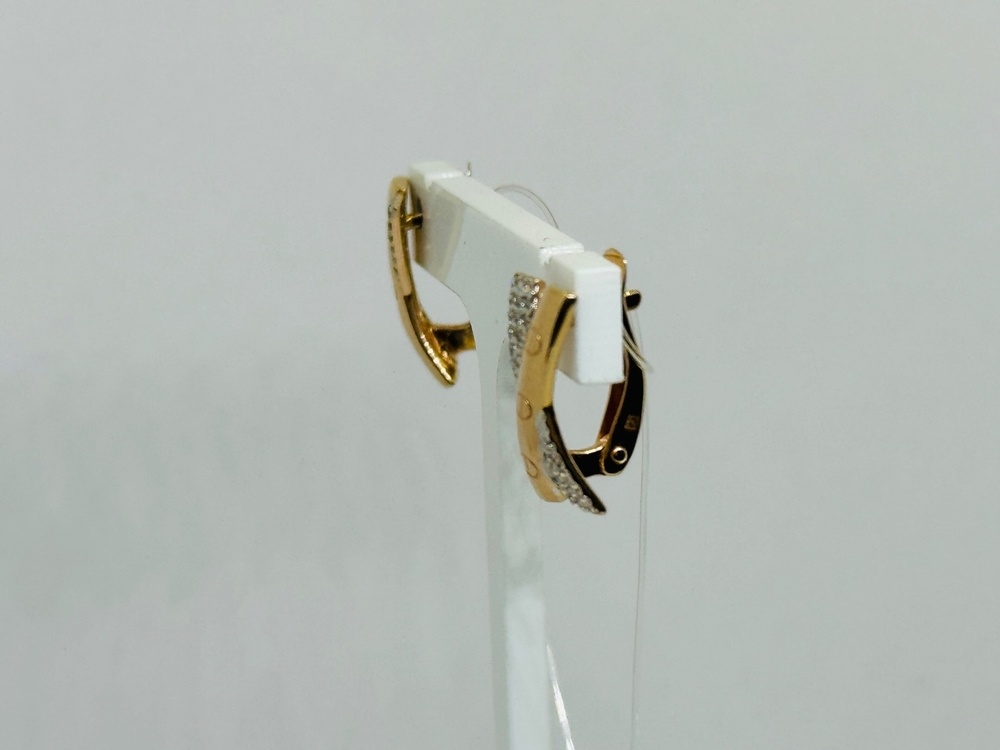 СЕРЬГИ С КАМНЯМИ (Au 585)