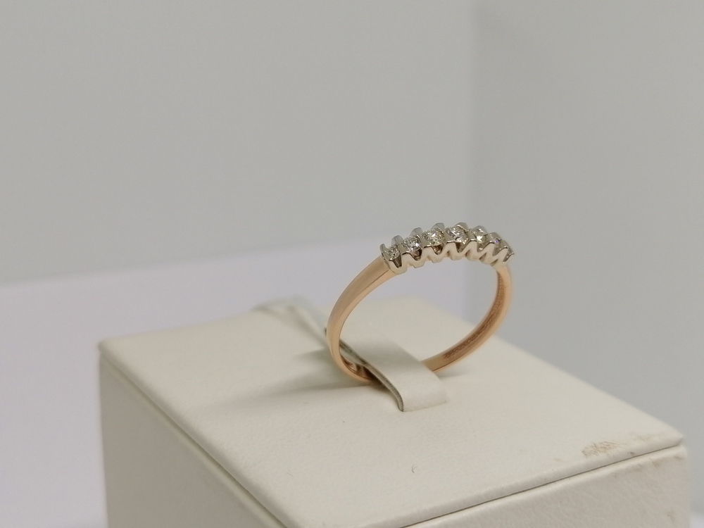 КОЛЬЦО БРИЛЛИАНТ Au 585