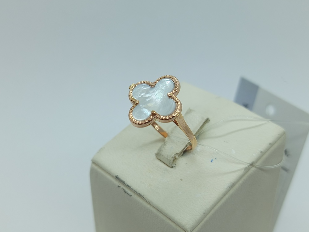 КОЛЬЦО ПЕРЛАМУТР (Au 585)