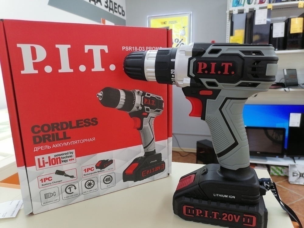 Шуруповерт P.I.T. PSR18-D3