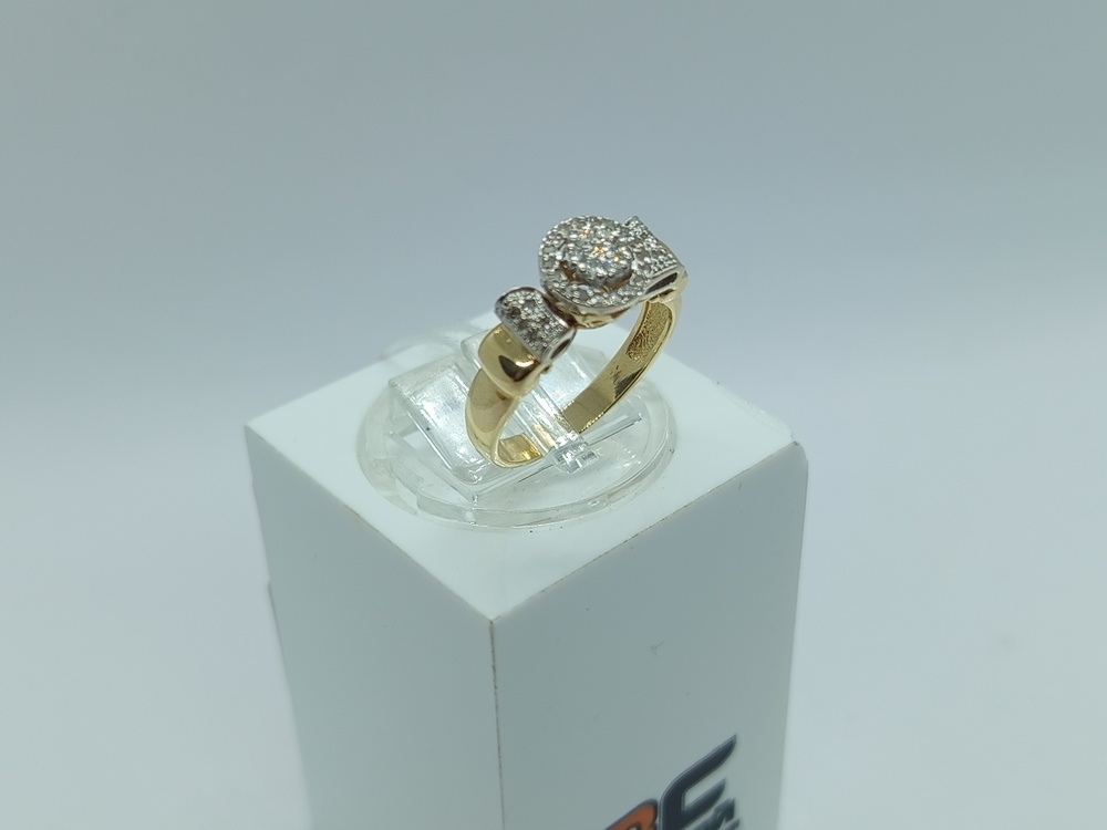 КОЛЬЦО БРИЛЛИАНТ Au 585