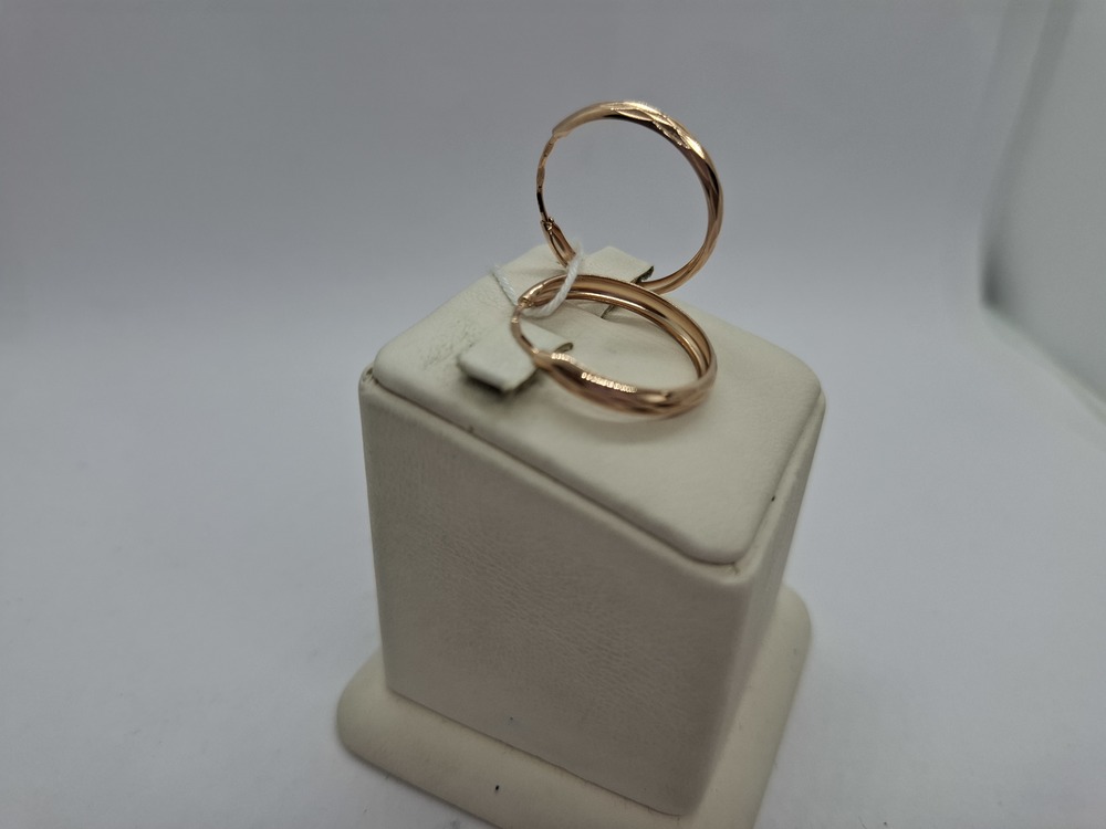СКОН585 СЕРЬГИ КОНГО (Au 585) СКОН585 СЕРЬГИ КОНГО (Au 585)