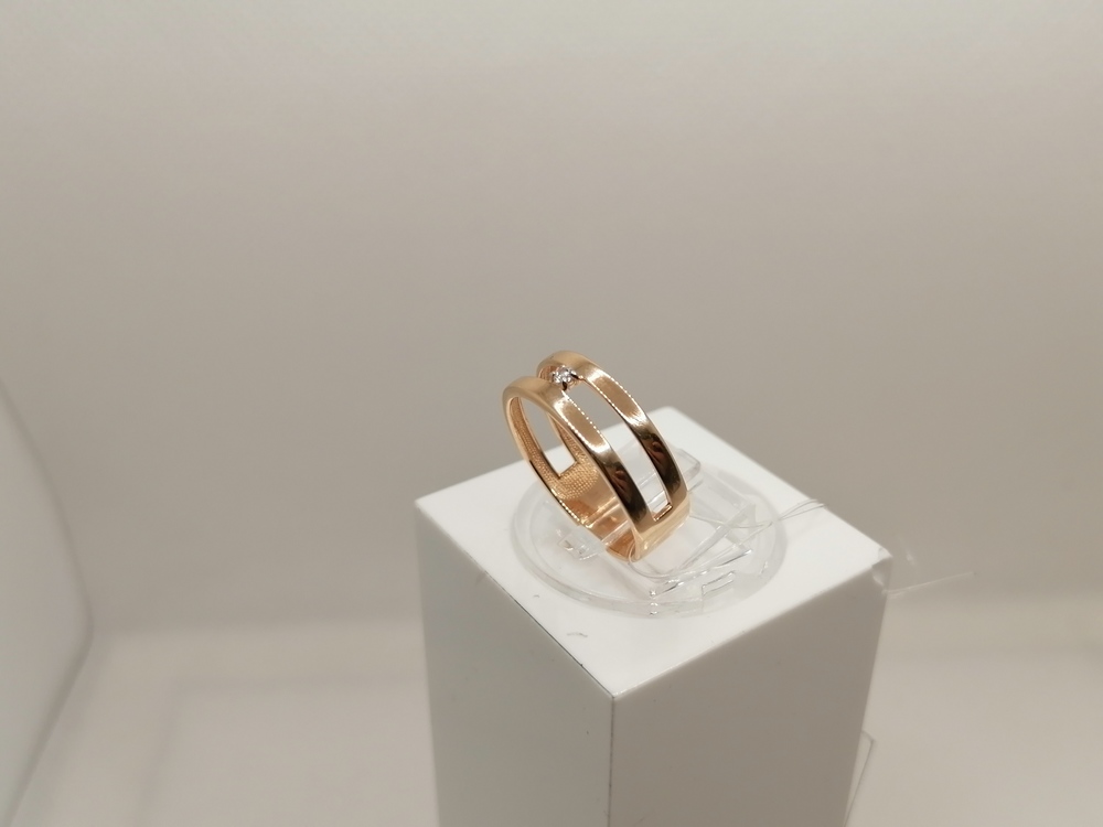 КОЛЬЦО С КАМНЕМ (Au 585)