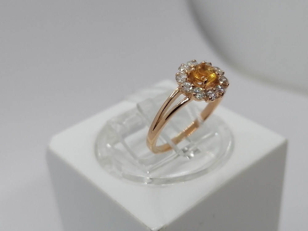 КОЛЬЦО БРИЛЛИАНТ Au 585