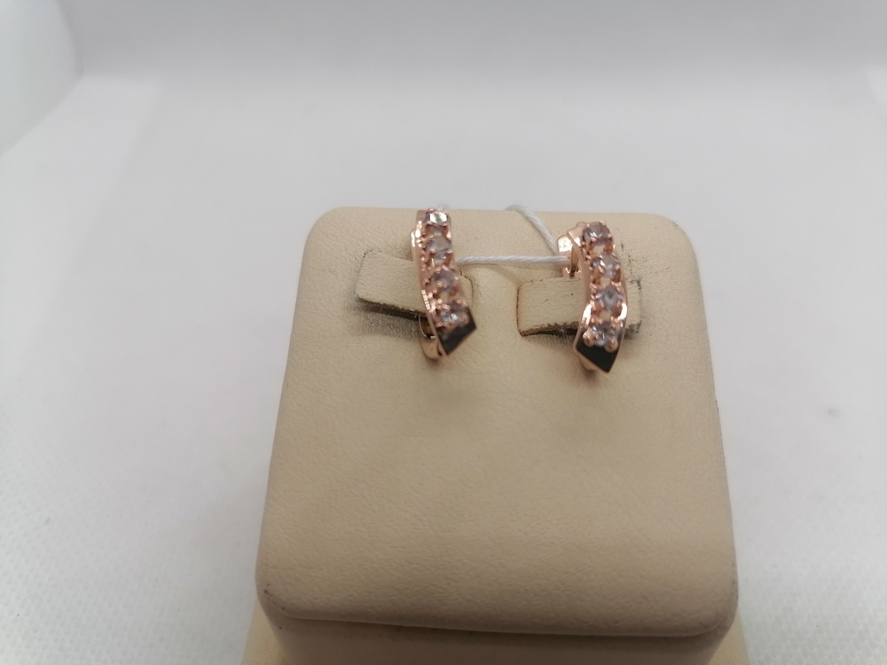 СЕРЬГИ С КАМНЯМИ (Au 583)