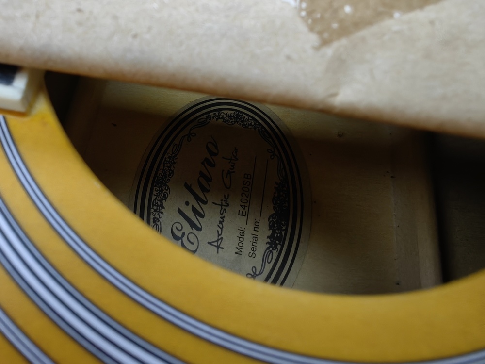 Гитара акустическая Elitaro E4020SB