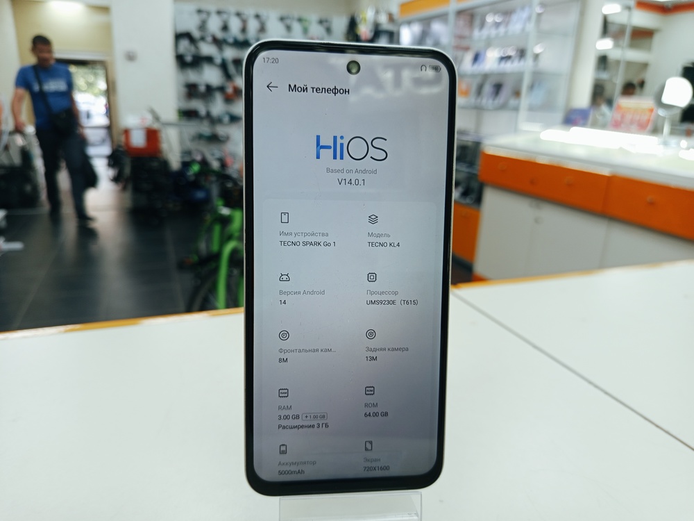 Смартфон Tecno Spark Go1