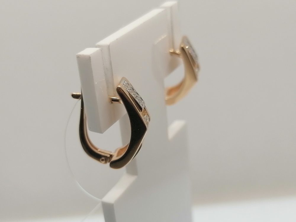 СЕРЬГИ БРИЛЛИАНТ (Au 585)