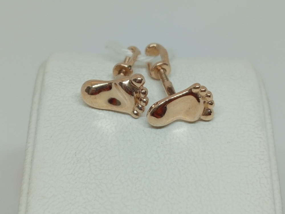 СЕРЬГИ ПУСЕТЫ (Au 585)