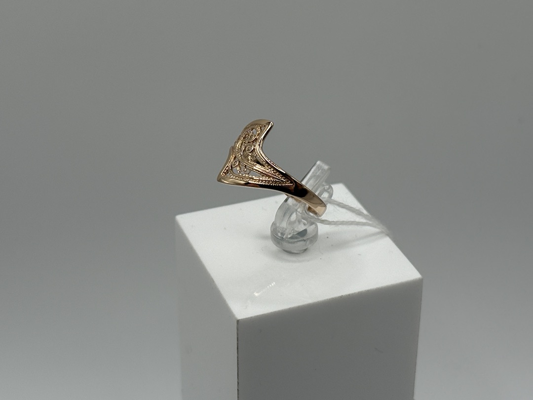 КОЛБКМ585 КОЛЬЦО БЕЗ КАМНЯ (Au 585)