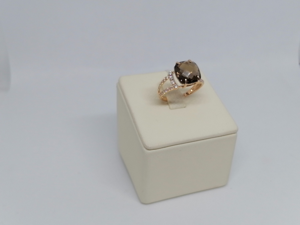 КОЛКМИ585 КОЛЬЦО С КАМНЯМИ (Au 585)