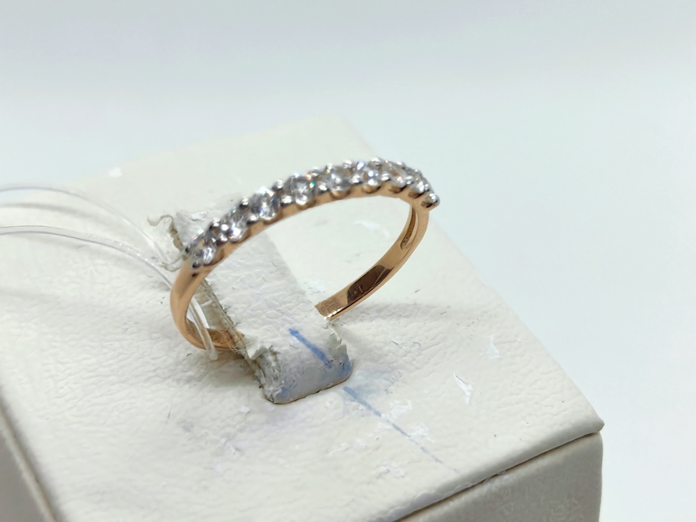 017169 КОЛЬЦО С КАМНЯМИ (Au 585)