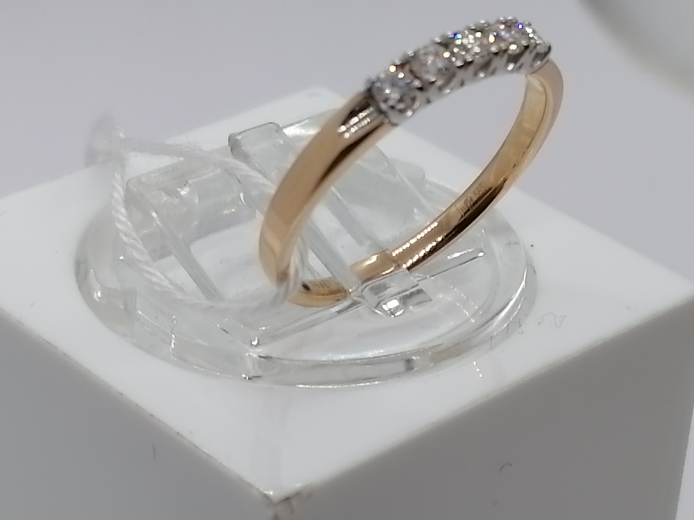 КОЛЬЦО БРИЛЛИАНТ Au 585