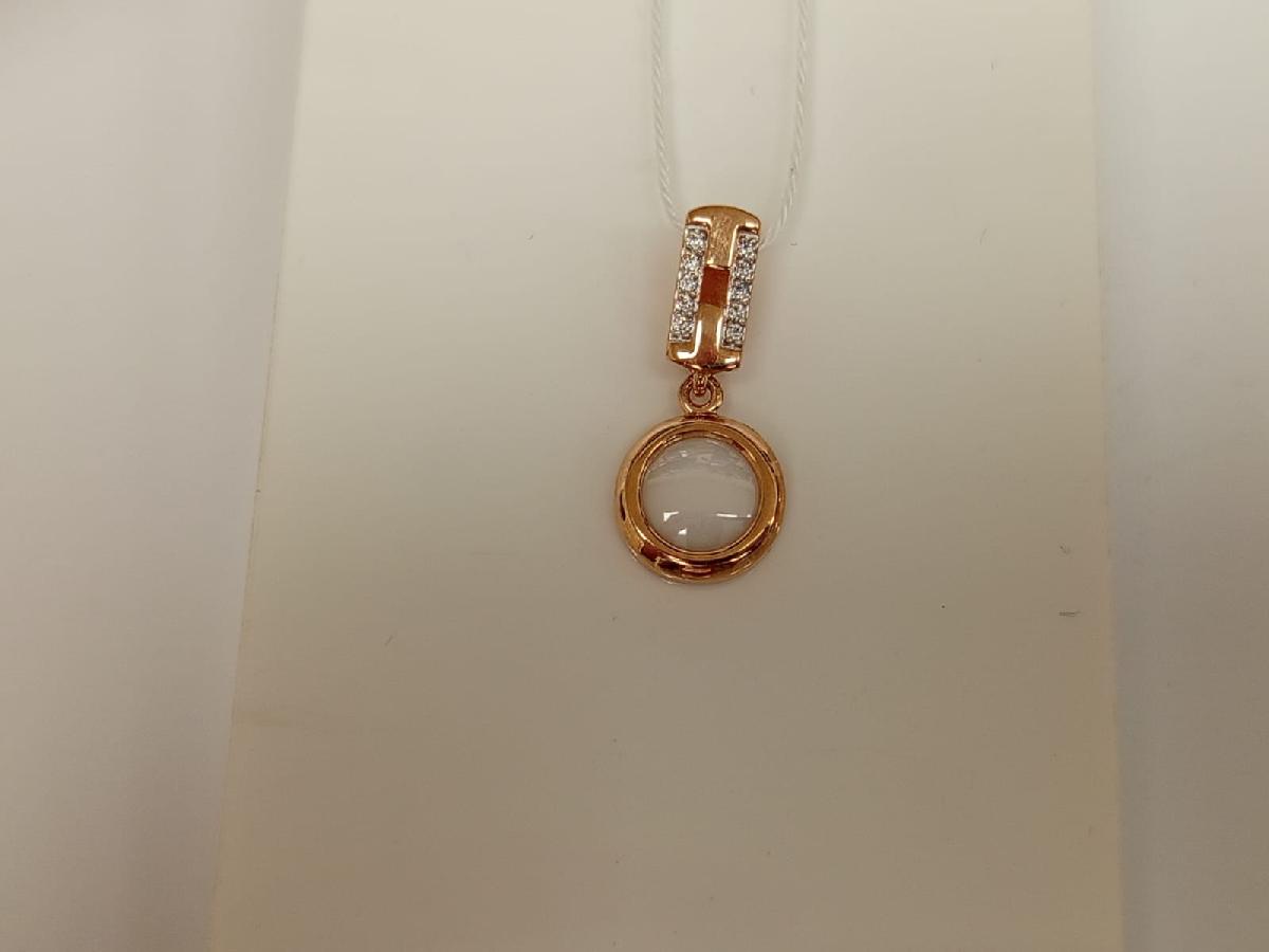 ПОДВЕСКА С КАМНЯМИ (Au 585)