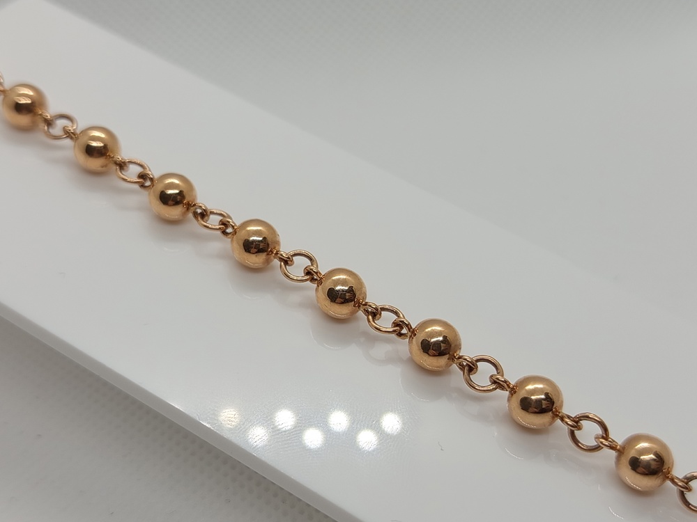 БРАСЛЕТ ПОЛНОВЕСНЫЙ Фантазия (Au 585)