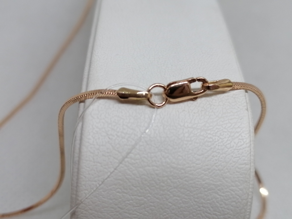 ЦЕПЬ ПОЛНОВЕСНАЯ Жгут(снейк) (Au 585)