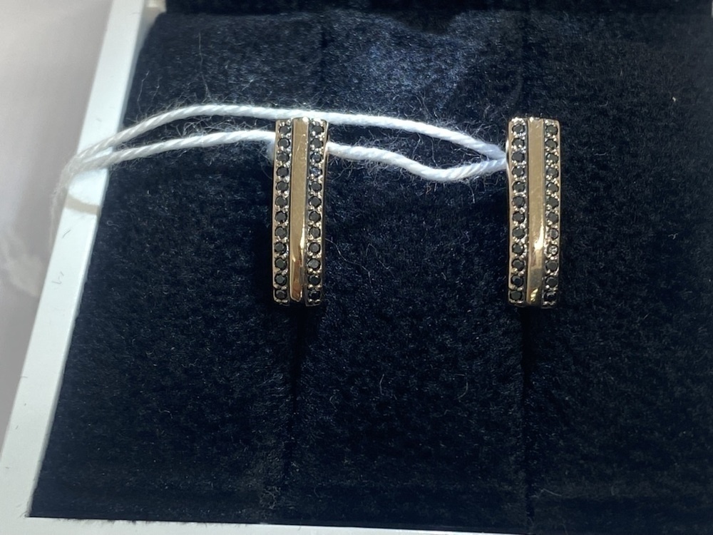 СКМИ585 СЕРЬГИ С КАМНЯМИ (Au 585)