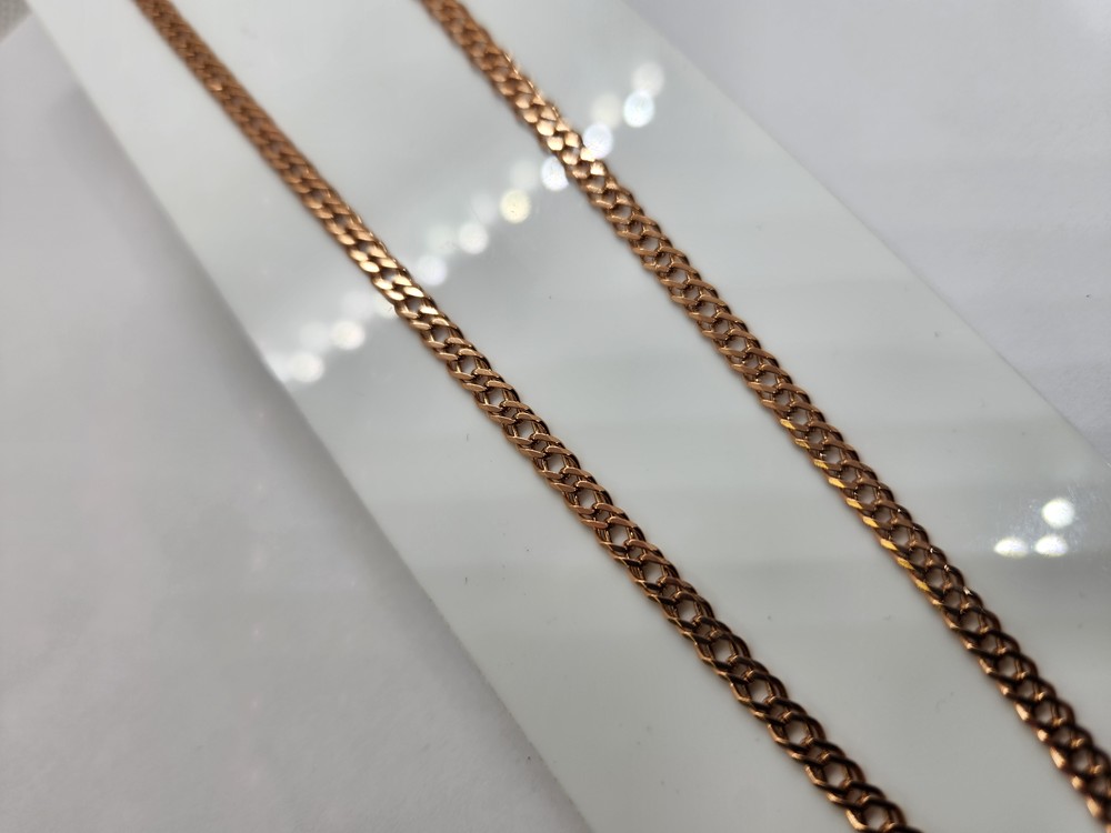 ЦЛР2585 ЦЕПЬ ПОЛНОВЕСНАЯ Ромб двойной (Au 585)