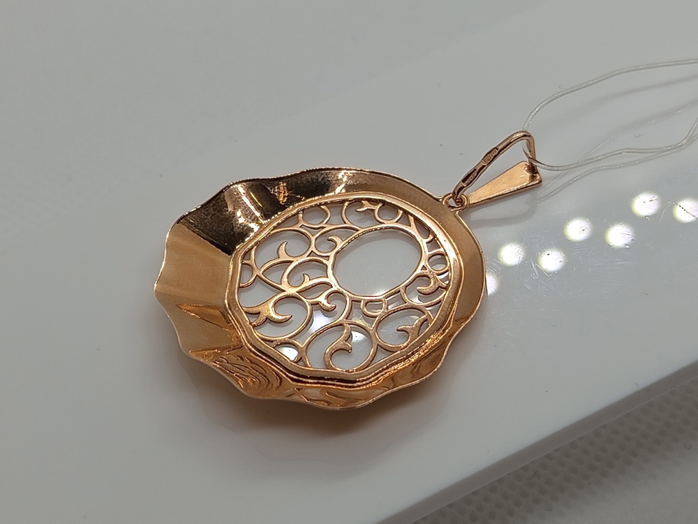 ПОДВЕСКА БЕЗ КАМНЯ (Au 585)