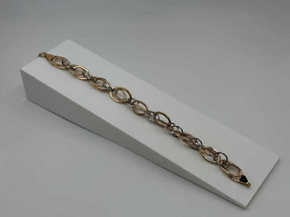 БРАСЛЕТ ФАНТАЗИЯ без камня (Au 585)